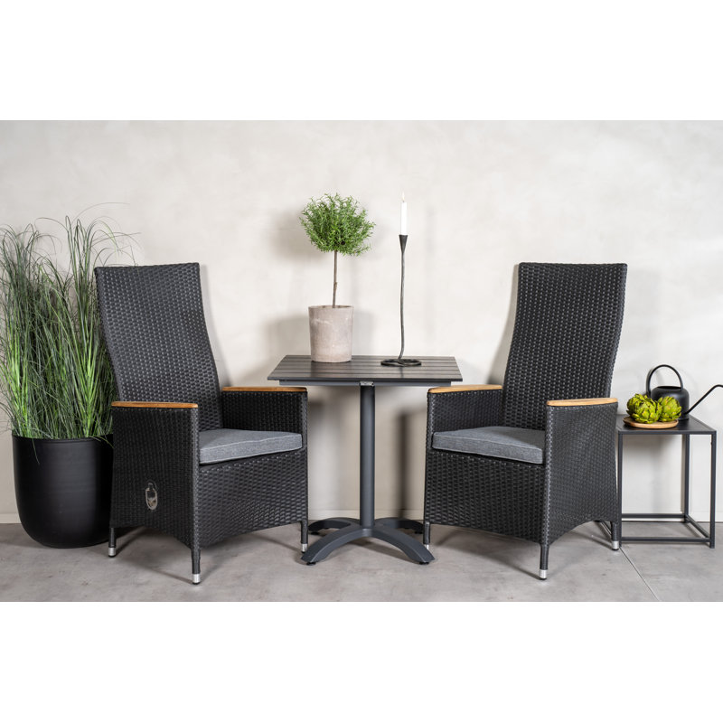 Venture Design 2-Sitzer Balkonset Colorado mit Polster | Wayfair.de